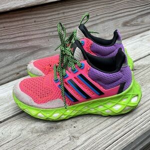 Girls' Adidas Ultraboost Web Dna Shoes size 3 1/2 big kids